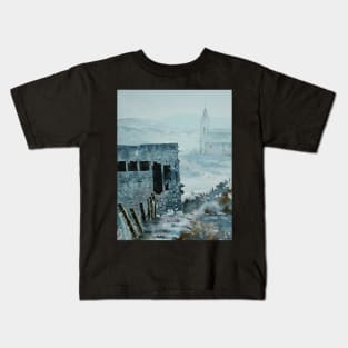 Burn Braes in Winter Kids T-Shirt